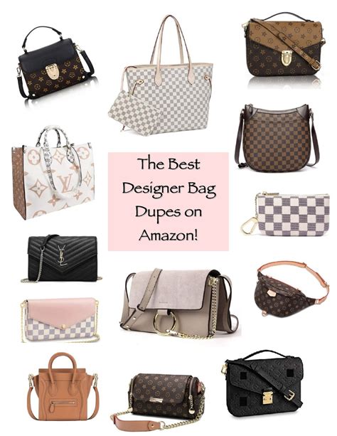 best amazon dupe bags|best designer dupes on amazon.